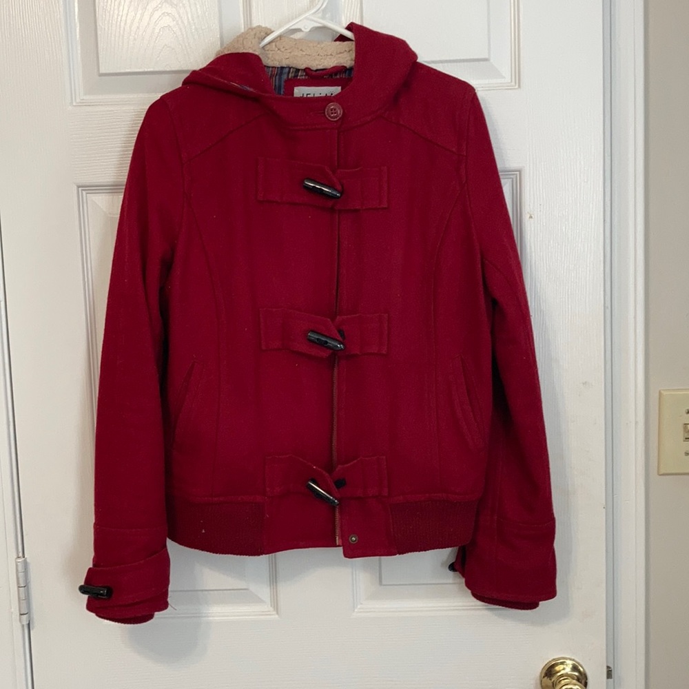 Delia’s Red Wool Coat
